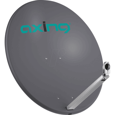 AXING SAA80-02 - Espejo SAT, aluminio, 80 cm, antracita AXING SAA80-02 - Espejo SAT, aluminio, 80 cm, antracita
