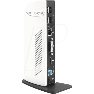 DELOCK 87568 - Estación de acoplamiento/Replicador de puertos, USB 3.0, DELOCK 87568 - Estación de acoplamiento/Replicador de puertos, USB 3.0,