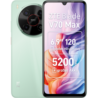 ZTE V70 MAX GN - Teléfono inteligente, Blade V70 Max mar verde ZTE V70 MAX GN - Teléfono inteligente, Blade V70 Max mar verde