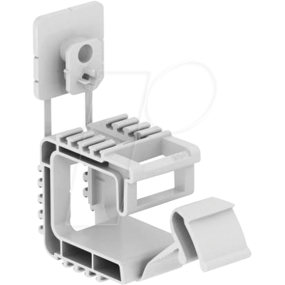 OBO Bettermann 2205380 Recogedor de cables gris - Organizador de cables para 10 líneas OBO Bettermann 2205380 Recogedor de cables gris - Organizador de cables para 10 líneas