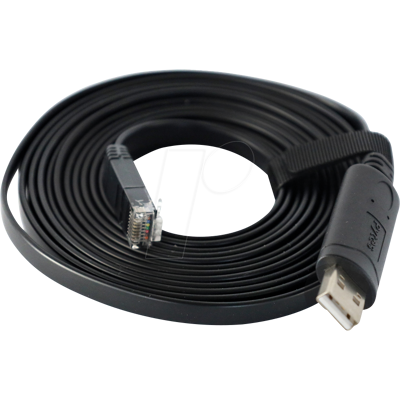 PYTES USB-RJ45 - Pytes USB a cable RJ45, controlador FTDI integrado PYTES USB-RJ45 - Pytes USB a cable RJ45, controlador FTDI integrado