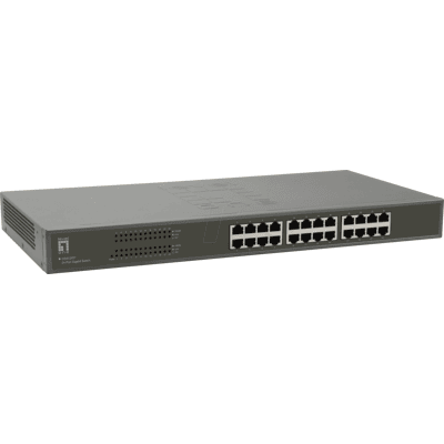 LEVELONE GSW2457 - Switch, 24 puertos, Gigabit Ethernet LEVELONE GSW2457 - Switch, 24 puertos, Gigabit Ethernet