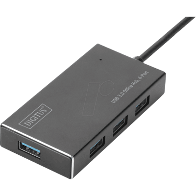 DIGITUS DA-70240 - Concentrador de cable DIGITUS USB 3,0 de 4 puertos, 100cm DIGITUS DA-70240 - Concentrador de cable DIGITUS USB 3,0 de 4 puertos, 100cm