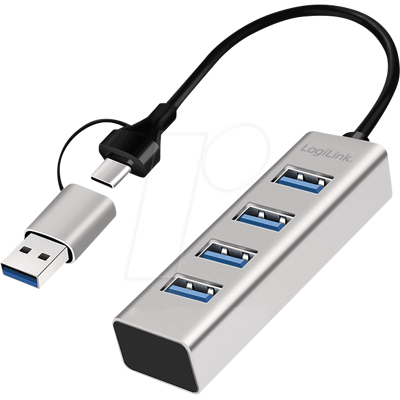 LOGILINK UA0455 - Hub USB 3,0, 4x USB-A.. LOGILINK UA0455 - Hub USB 3,0, 4x USB-A..