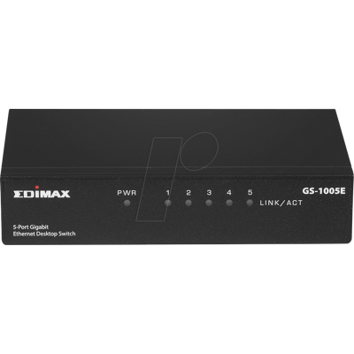EDIMAX EDI GS-1005E - Switch, 5 puertos, Gigabit Ethernet EDIMAX EDI GS-1005E - Switch, 5 puertos, Gigabit Ethernet