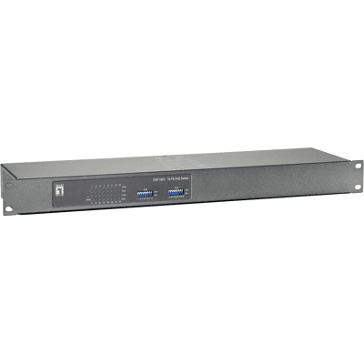LEVELONE F160112 - Switch, 16 puertos, Fast Ethernet, PoE, Dips LEVELONE F160112 - Switch, 16 puertos, Fast Ethernet, PoE, Dips