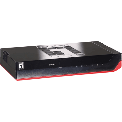 LEVELONE GSW0807 - Switch, 8 puertos, Gigabit Ethernet LEVELONE GSW0807 - Switch, 8 puertos, Gigabit Ethernet
