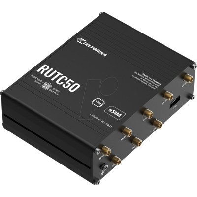 TELTONIKA C50E - Router 5G industrial, WLAN, eSIM TELTONIKA C50E - Router 5G industrial, WLAN, eSIM