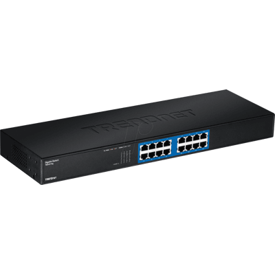 TRENDNET TRN TEG-S16G - Switch, 16 puertos, Gigabit Ethernet TRENDNET TRN TEG-S16G - Switch, 16 puertos, Gigabit Ethernet