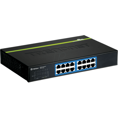 TRENDNET TRN TEG-S16DG - Switch, 16 puertos, Gigabit Ethernet TRENDNET TRN TEG-S16DG - Switch, 16 puertos, Gigabit Ethernet