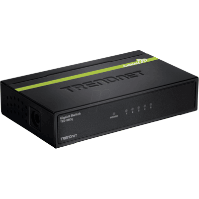 TRENDNET TRN TEG-S50G - Switch, 5 puertos, Gigabit Ethernet TRENDNET TRN TEG-S50G - Switch, 5 puertos, Gigabit Ethernet
