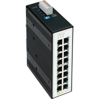 Wago 852-1106 Interruptor Industrial - 16 Puertos - Negro Wago 852-1106 Interruptor Industrial - 16 Puertos - Negro