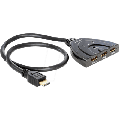 DELOCK 87619 - Interruptor HDMI, 3x conector HDMI <->, manual DELOCK 87619 - Interruptor HDMI, 3x conector HDMI <->, manual
