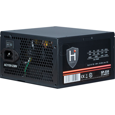 INTER-TECH IT88882110 - HiPower SP-550 550W INTER-TECH IT88882110 - HiPower SP-550 550W