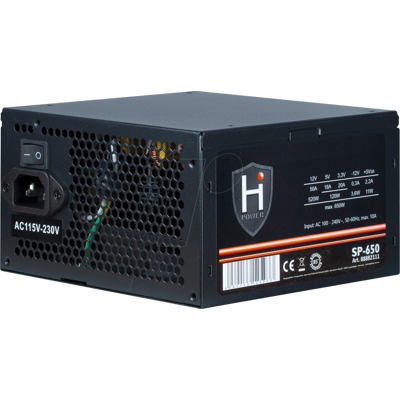 INTER-TECH IT88882111 - HiPower SP-650 650W INTER-TECH IT88882111 - HiPower SP-650 650W