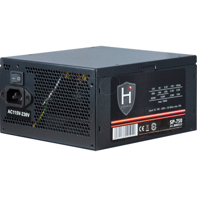 INTER-TECH IT88882112 - HiPower SP-750 750W. INTER-TECH IT88882112 - HiPower SP-750 750W.