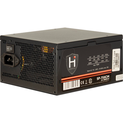 INTER-TECH IT88882194 - HIPOWER SP-750CM, ATX, 750 W. INTER-TECH IT88882194 - HIPOWER SP-750CM, ATX, 750 W.