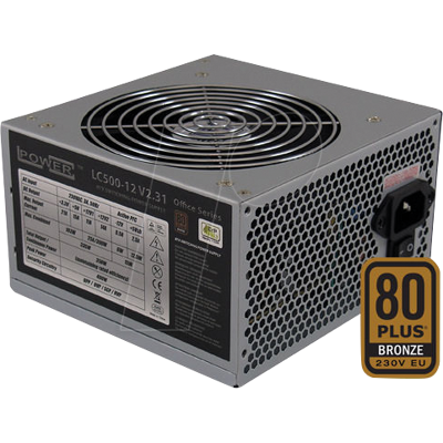 LC500-12 V2.31 - LC Power LC500-12 V2.31, 400 W, bronce LC500-12 V2.31 - LC Power LC500-12 V2.31, 400 W, bronce