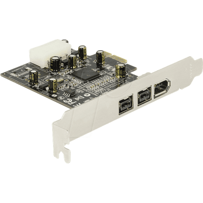 DELOCK 89153 - Tarjeta PCIe de 3 puertos 1394b 1394a Firewire DELOCK 89153 - Tarjeta PCIe de 3 puertos 1394b 1394a Firewire