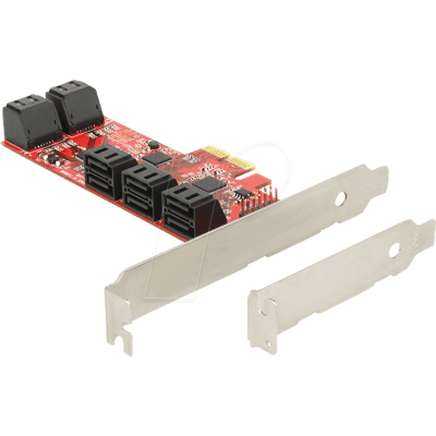 DELOCK 89384 - Tarjeta PCIe > 10 SATA interno de 6Gb/s DELOCK 89384 - Tarjeta PCIe > 10 SATA interno de 6Gb/s