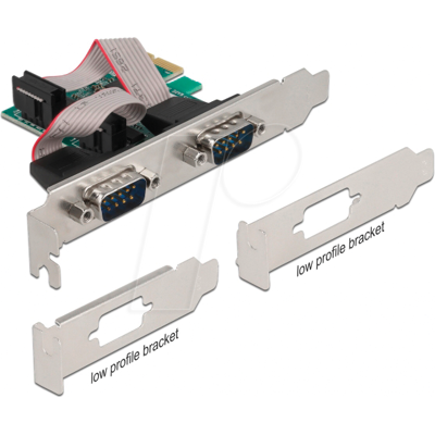 DELOCK 90046 - 2 puertos RS232, serie, tarjeta PCI DELOCK 90046 - 2 puertos RS232, serie, tarjeta PCI