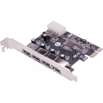 LOGILINK PC0057 - Controlador USB 3.0, 4 puertos, tarjeta PCI Express LOGILINK PC0057 - Controlador USB 3.0, 4 puertos, tarjeta PCI Express