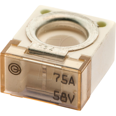 IMAXX CF075 - Fusible de coche, cubeOTO, 58 Vdc, 75 A IMAXX CF075 - Fusible de coche, cubeOTO, 58 Vdc, 75 A