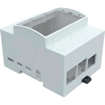 Joy-it RB-CaseP4+07 Caja para Raspberry Pi en Blanco en Riel DIN Joy-it RB-CaseP4+07 Caja para Raspberry Pi en Blanco en Riel DIN