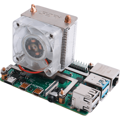 SEEED RPI ICE TOWER BL - Raspberry Pi - Ventilador de la CPU, Torre de Hielo SEEED RPI ICE TOWER BL - Raspberry Pi - Ventilador de la CPU, Torre de Hielo
