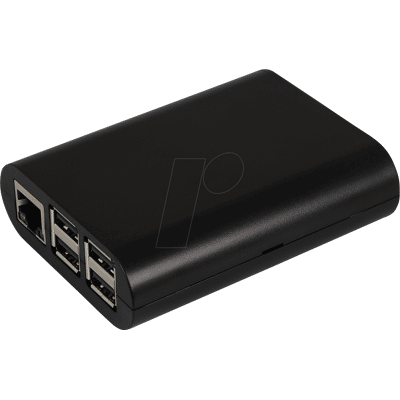 JOY-IT RPI CASE BLK - Carcasa para RASPBERRY PI 3, negro JOY-IT RPI CASE BLK - Carcasa para RASPBERRY PI 3, negro
