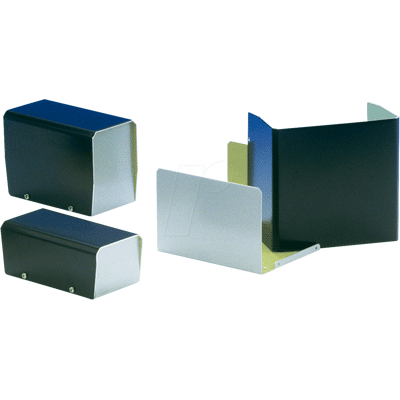 TEKO BC2 - Carcasa de aluminio, 123 x 118 x 84 mm, plata TEKO BC2 - Carcasa de aluminio, 123 x 118 x 84 mm, plata