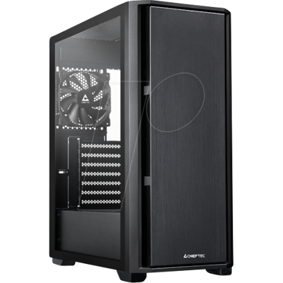 CFT AS-02B-TG-OP - Caja CHIEFTEC Pro midi TG ATX, vidrio templado, negro CFT AS-02B-TG-OP - Caja CHIEFTEC Pro midi TG ATX, vidrio templado, negro