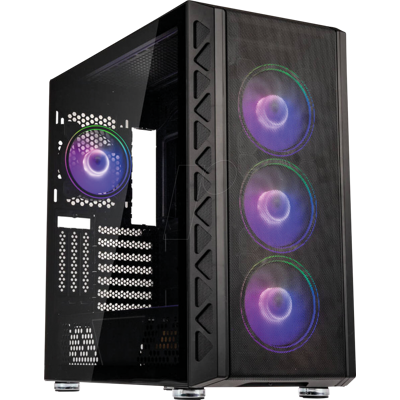 Caja de PC Kolink Citadel Mesh ATX - Negro Caja de PC Kolink Citadel Mesh ATX - Negro