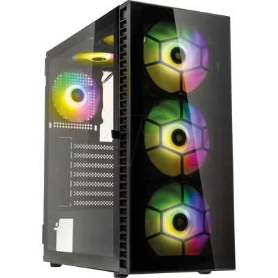 KOLINK 05358 - Kolink Observatory HF Glas ARGB Midi-Tower - negro KOLINK 05358 - Kolink Observatory HF Glas ARGB Midi-Tower - negro