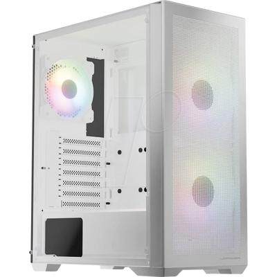 Caja de PC Micro-ATX LC-Power - 717W Blanco USB3.2/Audio Caja de PC Micro-ATX LC-Power - 717W Blanco USB3.2/Audio