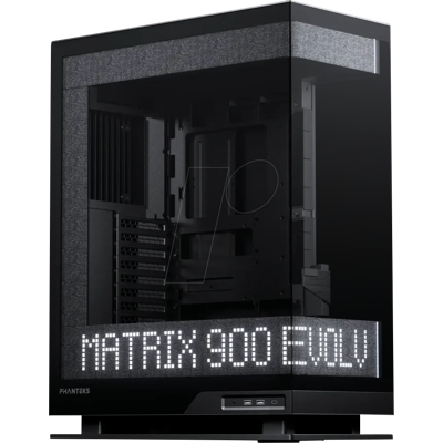 PHANTEKS PHT ES524XM_DBK - Phantek's Evolv X2 Matrix Midi-Tower, E-ATX, vidrio templado PHANTEKS PHT ES524XM_DBK - Phantek's Evolv X2 Matrix Midi-Tower, E-ATX, vidrio templado