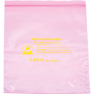 QUADRIOS QUAD 1903EC114 - Bolsa ESD, disipativa, 10 piezas 250 x 300 mm QUADRIOS QUAD 1903EC114 - Bolsa ESD, disipativa, 10 piezas 250 x 300 mm