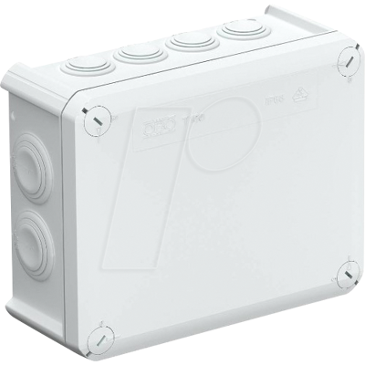 Caja de derivación eléctrica gris claro Obo Bettermann - T160 - IP66 Caja de derivación eléctrica gris claro Obo Bettermann - T160 - IP66