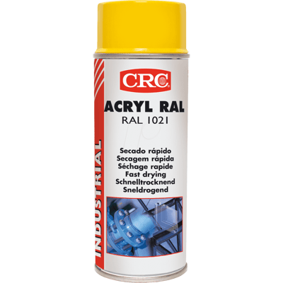 CRC-KONTAKTCHEMIE KONTAKT 6355 - Pintura protectora, acrílico RAL 1021, 400 ml, aerosol, a CRC-KONTAKTCHEMIE KONTAKT 6355 - Pintura protectora, acrílico RAL 1021, 400 ml, aerosol, a