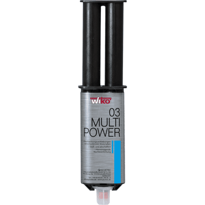 GLUETEC GLUE MP111 - Adhesivo de metacrilato, Multi Power 3, blanco lechoso / amarill GLUETEC GLUE MP111 - Adhesivo de metacrilato, Multi Power 3, blanco lechoso / amarill