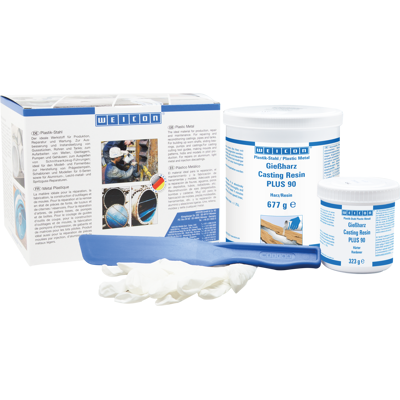 WEICON 10523010 - Resina de moldeo Plus 90 para sistema de resina epoxi WEICON 10523010 - Resina de moldeo Plus 90 para sistema de resina epoxi