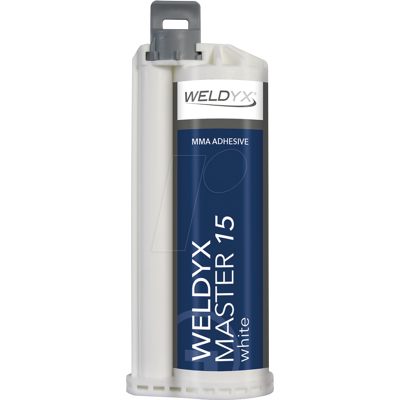 GLUETEC WIKO 100953 - Adhesivo de metilmetacrilato 2K, blanco, 50 ml GLUETEC WIKO 100953 - Adhesivo de metilmetacrilato 2K, blanco, 50 ml