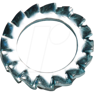 CIMCO 192708 - Disco de ventilador, externo dentado, acero, galvanizado, M10, 1 CIMCO 192708 - Disco de ventilador, externo dentado, acero, galvanizado, M10, 1