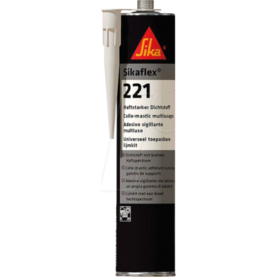 SIKA FLEX 221 WS - Sellador Sikaflex-221, blanco, cartucho, 300 ml SIKA FLEX 221 WS - Sellador Sikaflex-221, blanco, cartucho, 300 ml