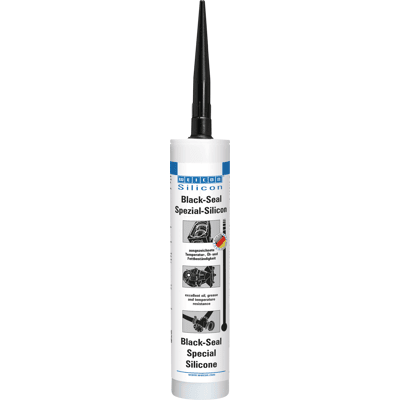 Sellador de silicona Weicon Black-Seal - Resistente al calor y aceite Sellador de silicona Weicon Black-Seal - Resistente al calor y aceite