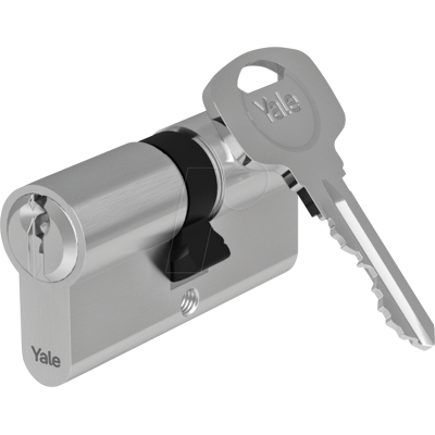 YALE YE 05523040001 - Cilindro doble 500 plus, 30/40, níquel satinado YALE YE 05523040001 - Cilindro doble 500 plus, 30/40, níquel satinado