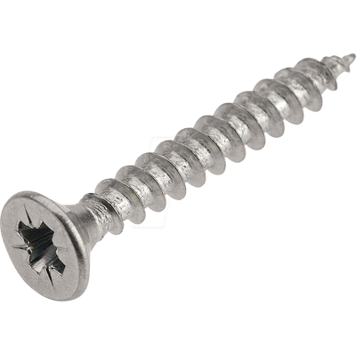 CIMCO 190015 - Tornillo aglomerado cabeza avellanada 3.5x20mm PZ2, paquete de 2 CIMCO 190015 - Tornillo aglomerado cabeza avellanada 3.5x20mm PZ2, paquete de 2