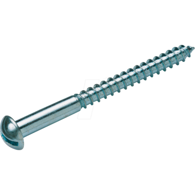 CIMCO 190187 - Tornillo de madera cabeza media redonda con ranura 5,0x60mm, paq CIMCO 190187 - Tornillo de madera cabeza media redonda con ranura 5,0x60mm, paq