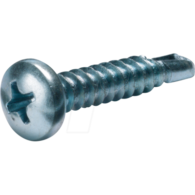 CIMCO 190432 - Tornillo autorroscante con cabeza semiredonda 4.8x13mm PZ2 autop CIMCO 190432 - Tornillo autorroscante con cabeza semiredonda 4.8x13mm PZ2 autop