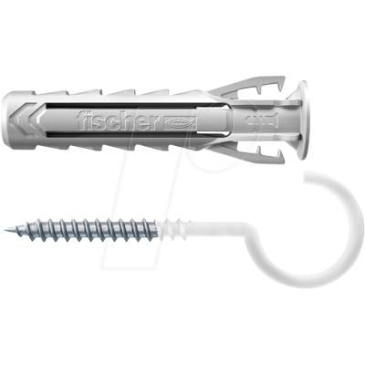 FISCHER BEFESTIGUNGSSYSTEME FD 567841 - Pasador + gancho redondo, SX Plus 10x50 RH N K, 2 piezas FISCHER BEFESTIGUNGSSYSTEME FD 567841 - Pasador + gancho redondo, SX Plus 10x50 RH N K, 2 piezas